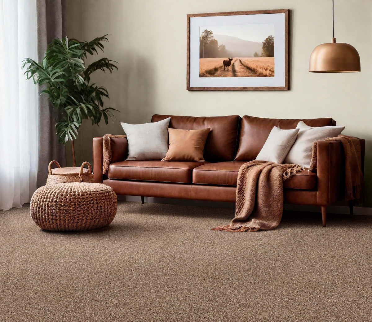 Furlong Woodland carpet living room