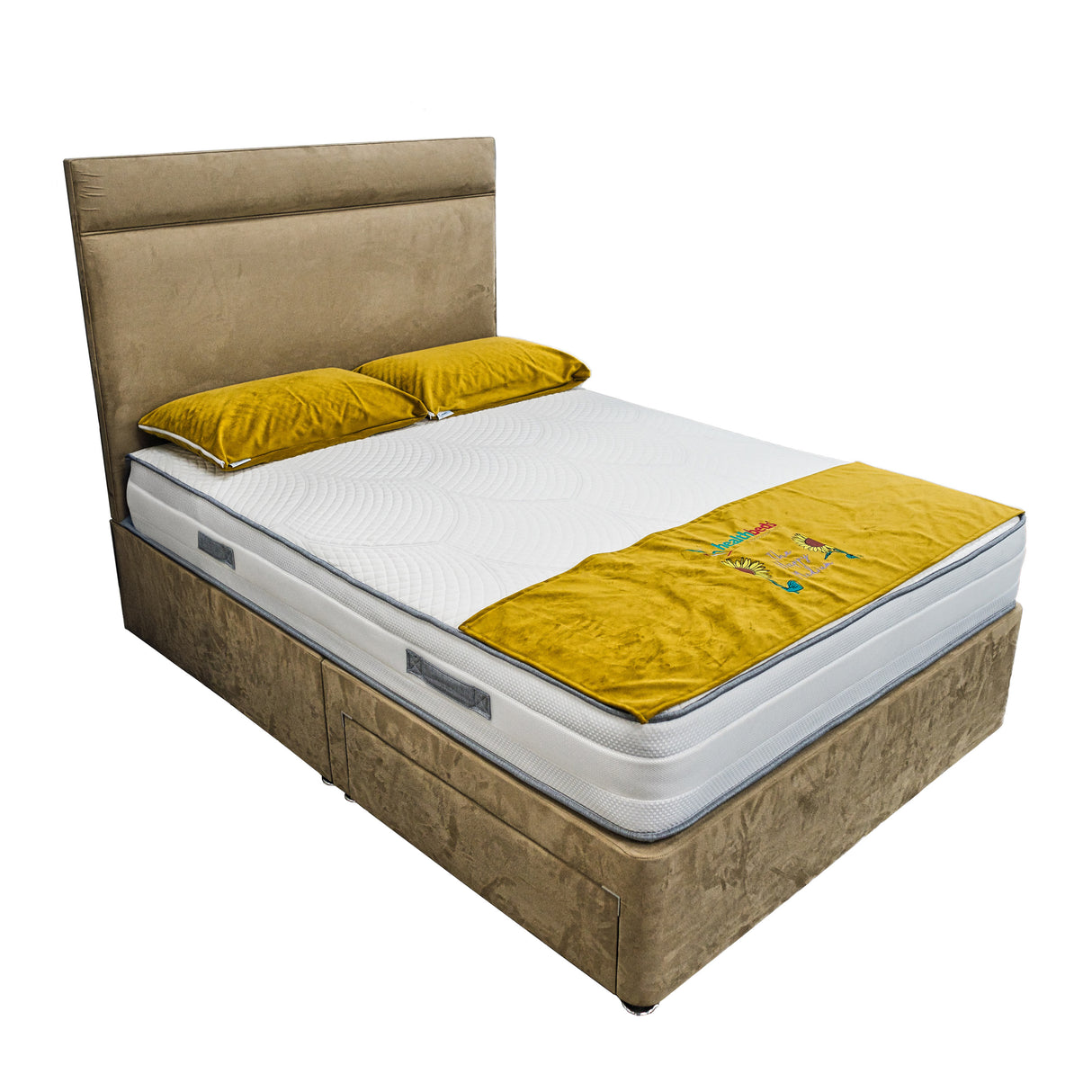 Happy Medium 2 Drawer Divan Bed Set