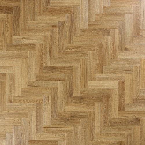 Abingdon Simply Smooth Mosaic LVT - Brushed Oak
