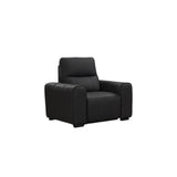 Bellagio Genuine Leather Electric Recliner Sofa