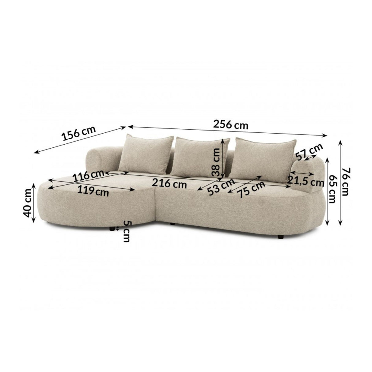 Ferro Corner Sofa