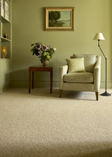 Cormar Natural Berber Twist carpet room set
