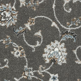 Stainfree Wilton Floral - Chartwell Pewter